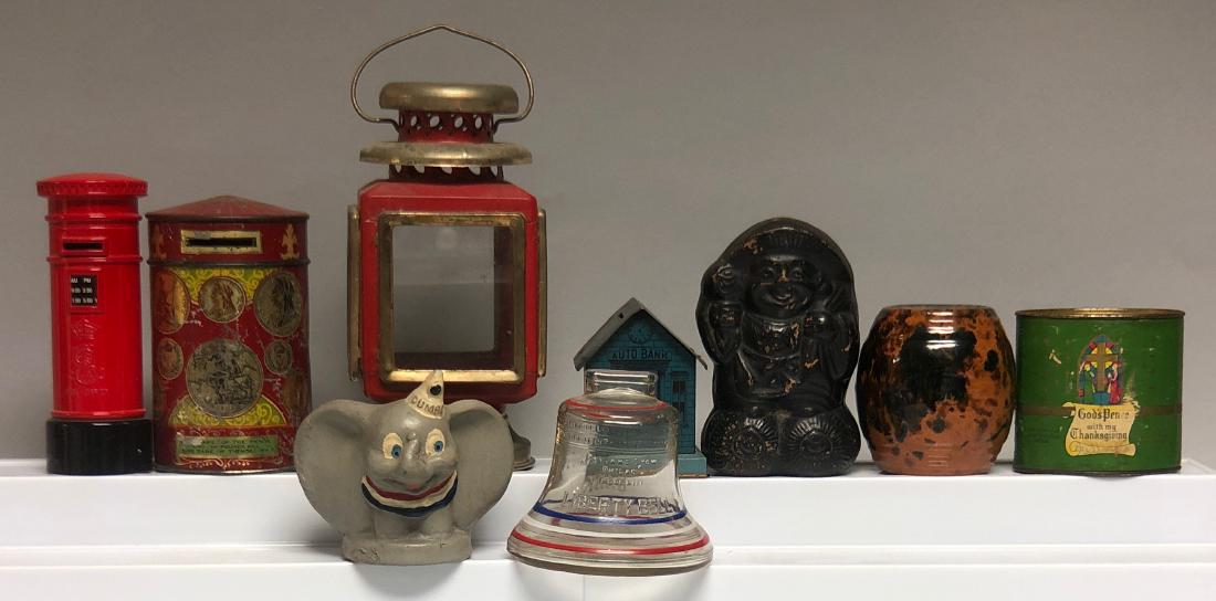 Group of Still Banks (1 of 2)