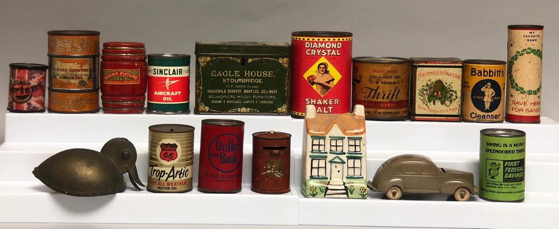 Group of Still Banks (1 of 2)