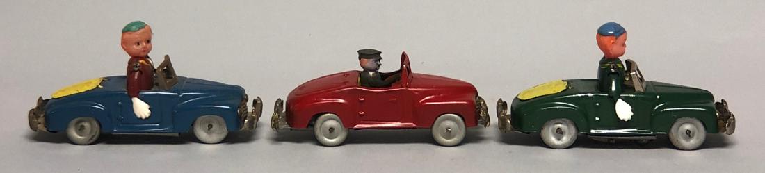 Three Tin Windup Cars (1 of 2)