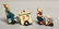 Two Bicycle Ice Cream Vendor Tin Toys - 2
