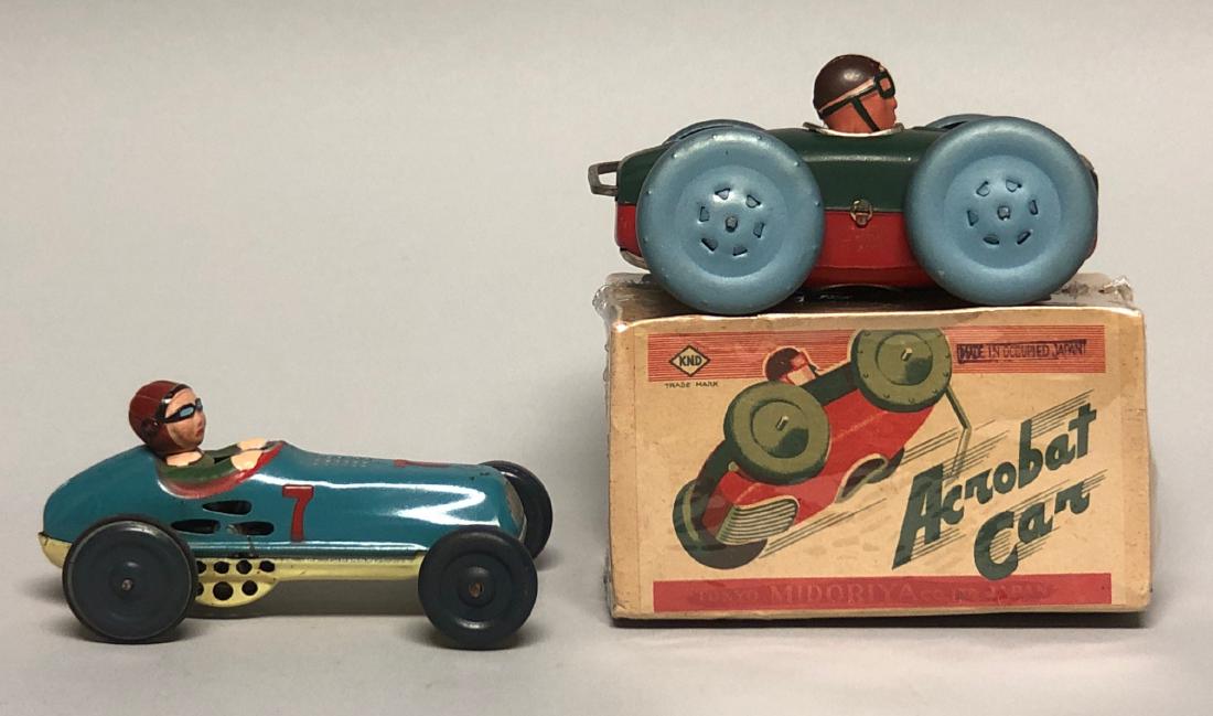 Windup Acrobat Car and Friction #7 Race Car (1 of 2)