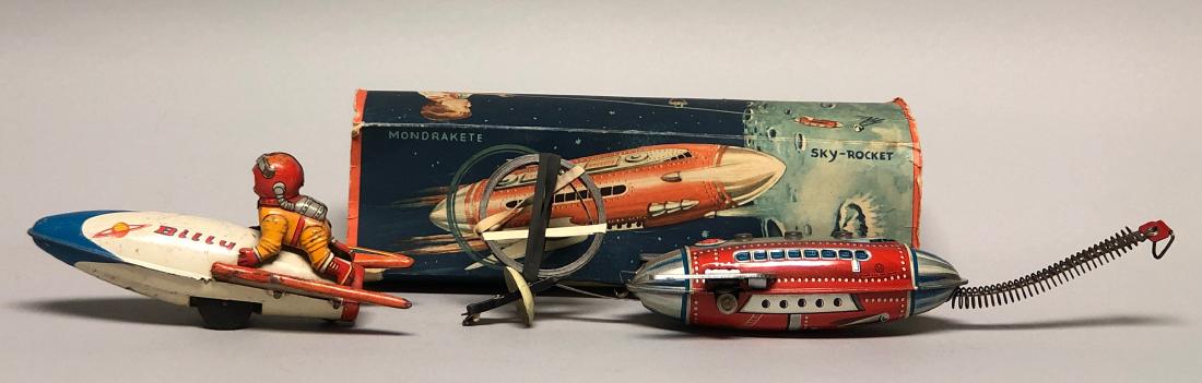 Friction Billy Rocket & Sky Rocket (1 of 2)