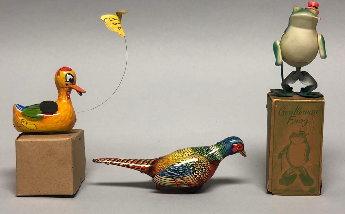 Three Tin Windup Animals (1 of 2)