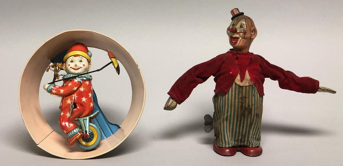 Windup Clown Ringleader & Dare Devil Clown (1 of 2)