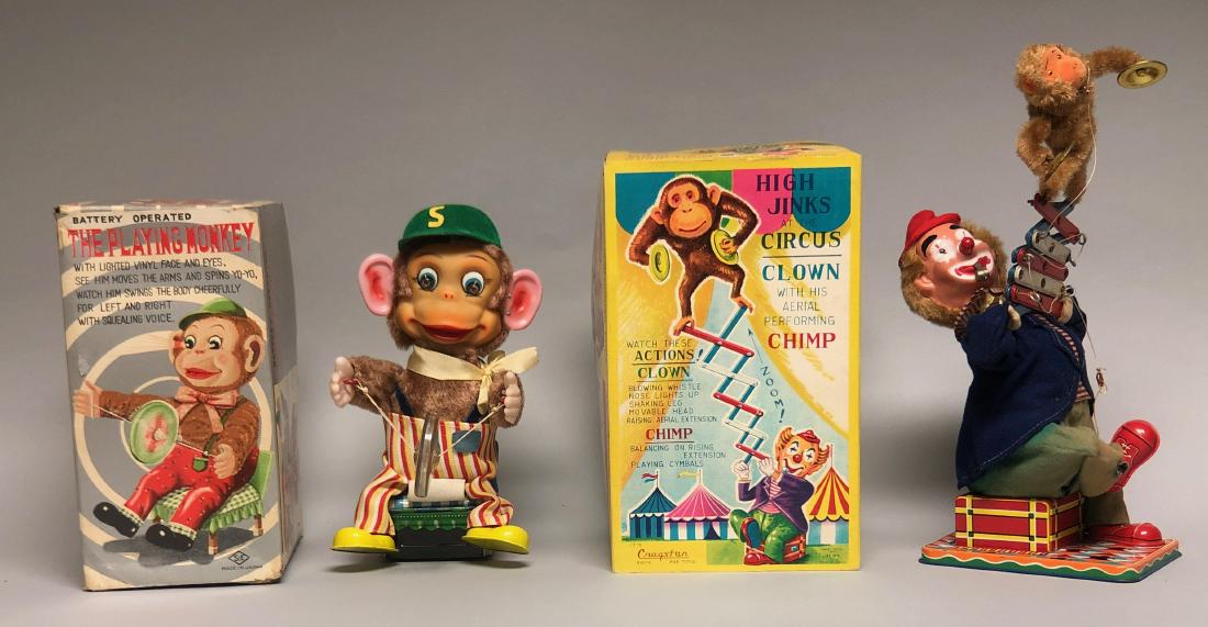 Battery Op The Playing Monkey & High Jinks (1 of 2)