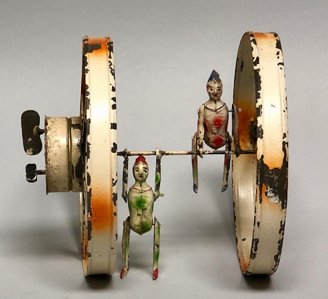 Windup Tin Hand Painted Clown Acrobats (1 of 2)