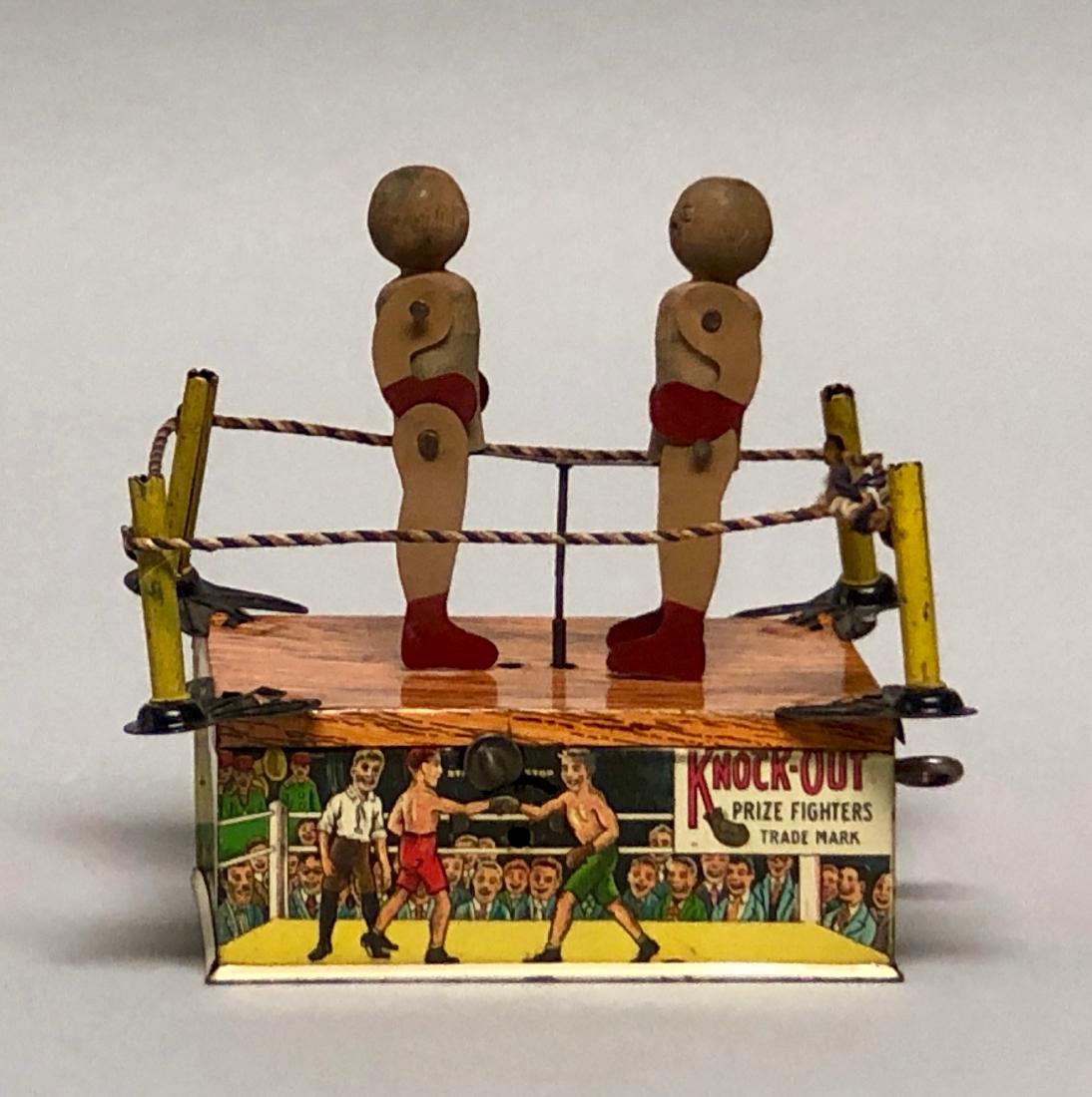 Windup Tin Strauss Knock-Out Prize Fighters (1 of 2)