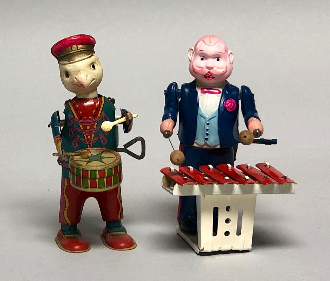 Windup Xylophone Player & Eagle Drummer (1 of 2)