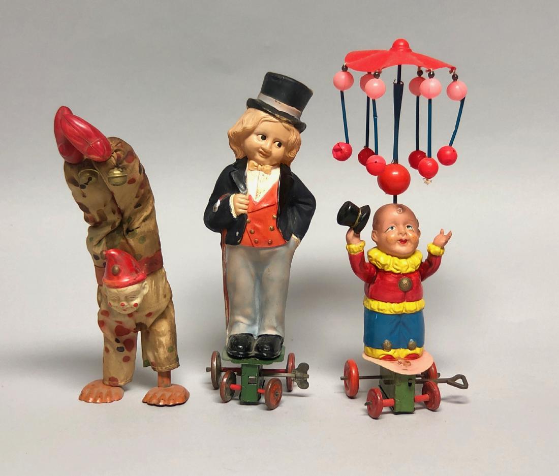 Three Windup Celluloid Figures (1 of 2)