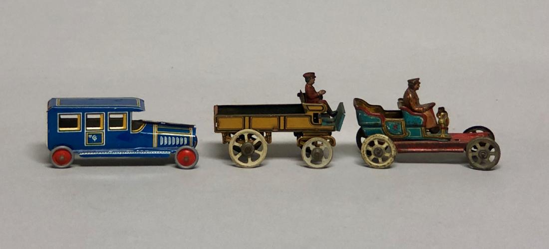 Three Penny Toy Vehicles (1 of 2)