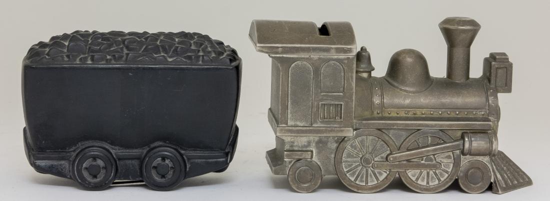 Two Modern Train Related Still Banks (1 of 2)