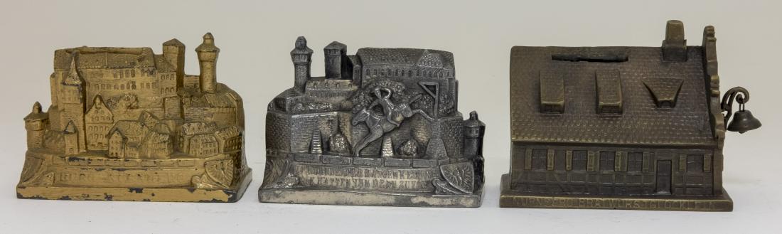 Three Lead Souvenir Still Banks (1 of 1)