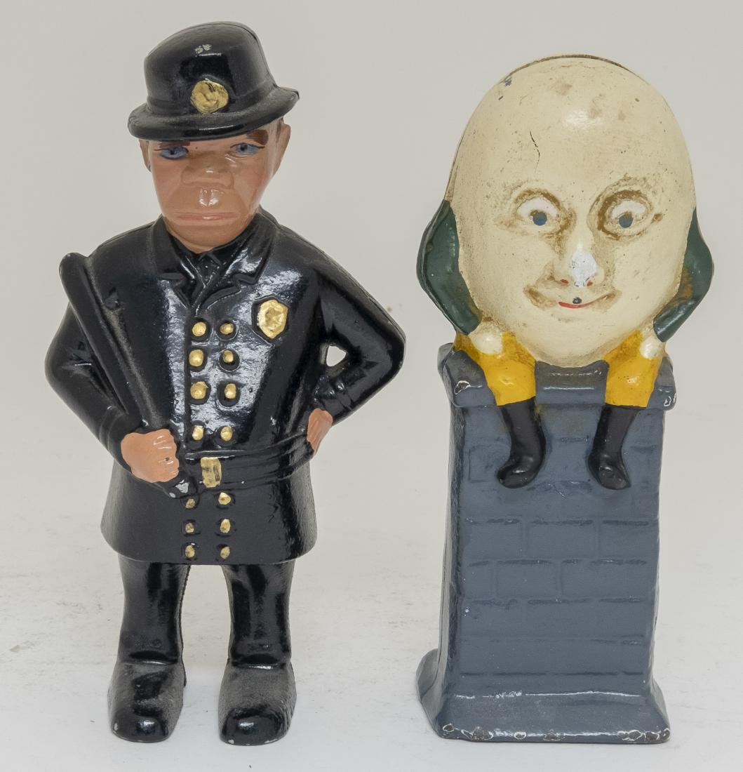 Two Modern Figural Still Banks (1 of 2)