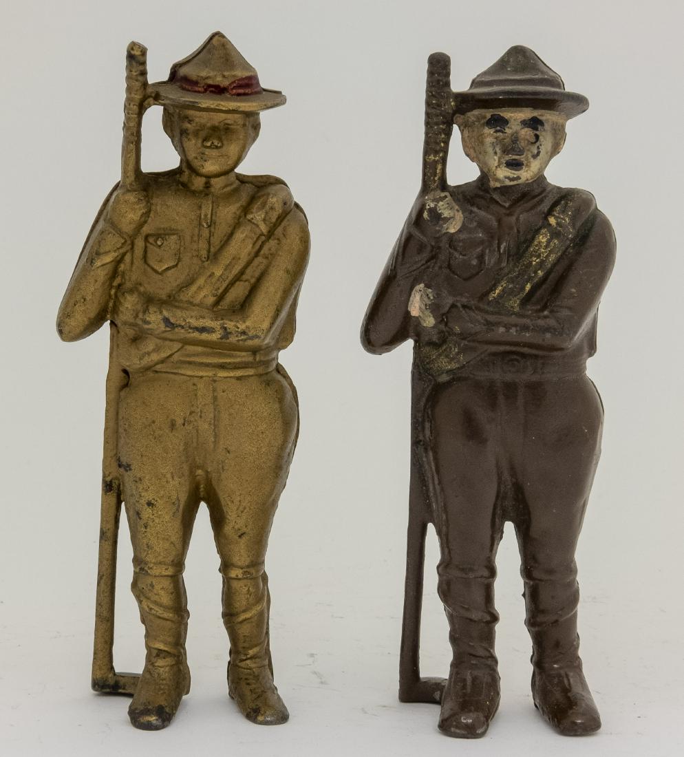 Boy Scout/Boy Scout with Scarf & Buckle Iron Banks (1 of 2)