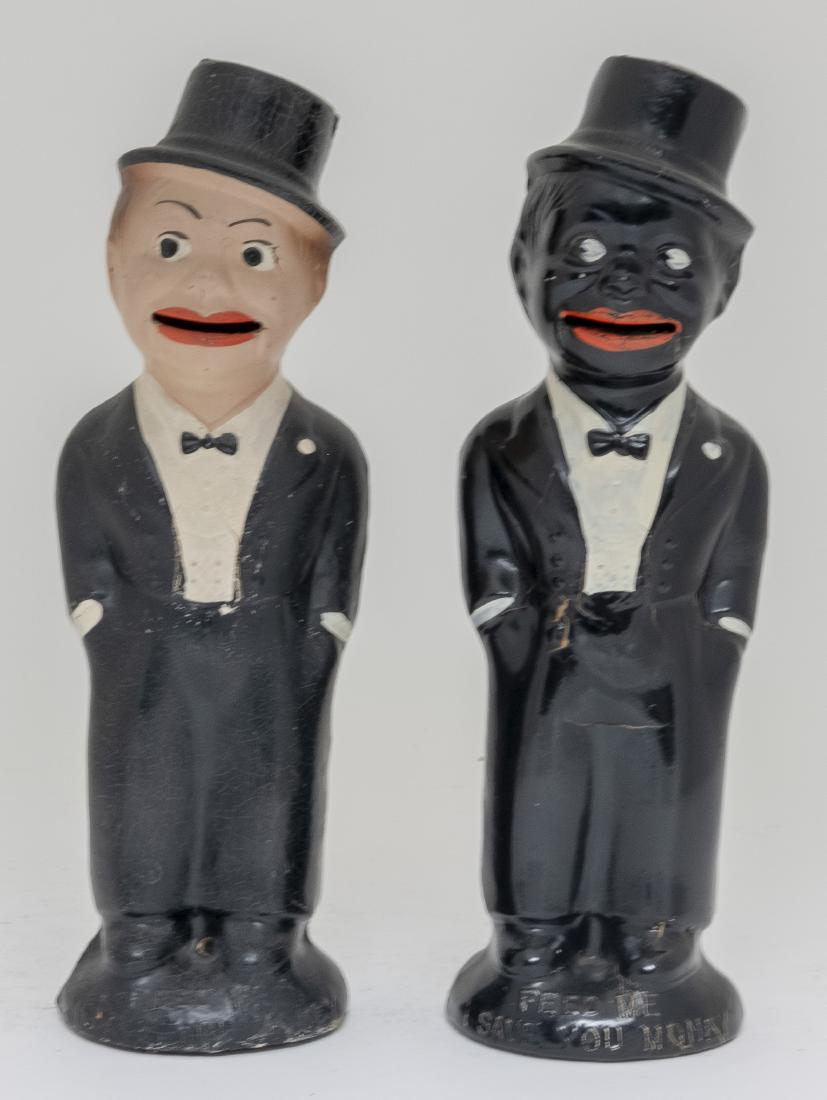 Two Composition Charlie McCarthy Banks (1 of 2)