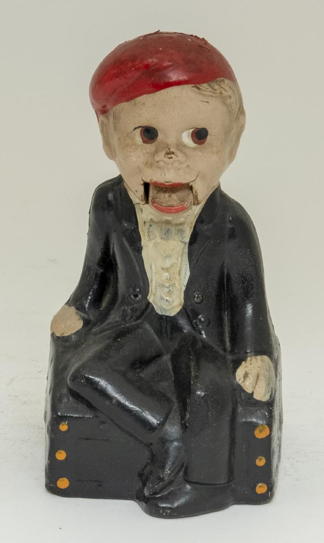 Charlie McCarthy on Treasure Chest Still Bank (1 of 2)