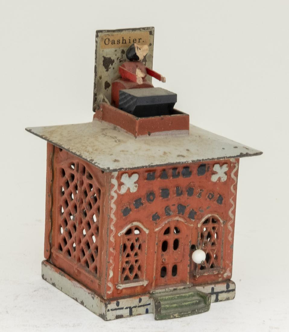 Hall's Excelsior Cast Iron Mechanical Bank (1 of 5)