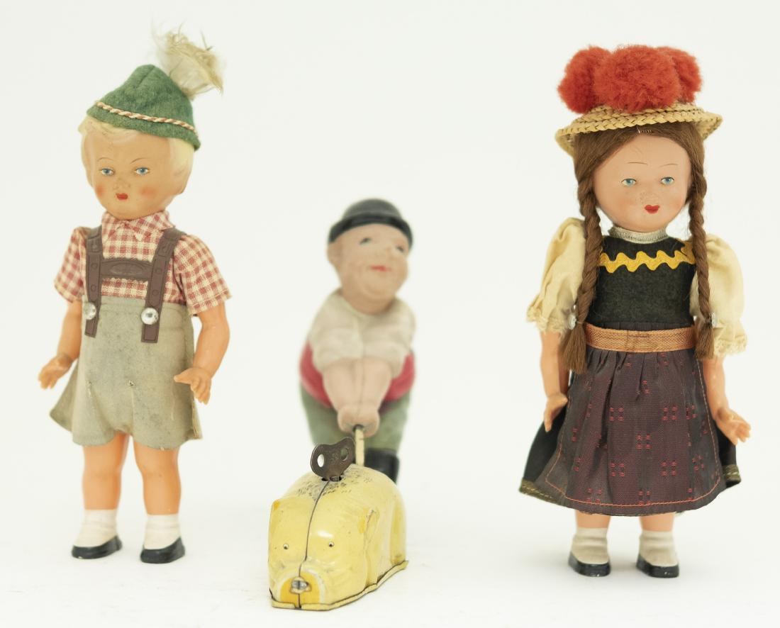 Three Windup Tin / Celluloid Toys (1 of 4)