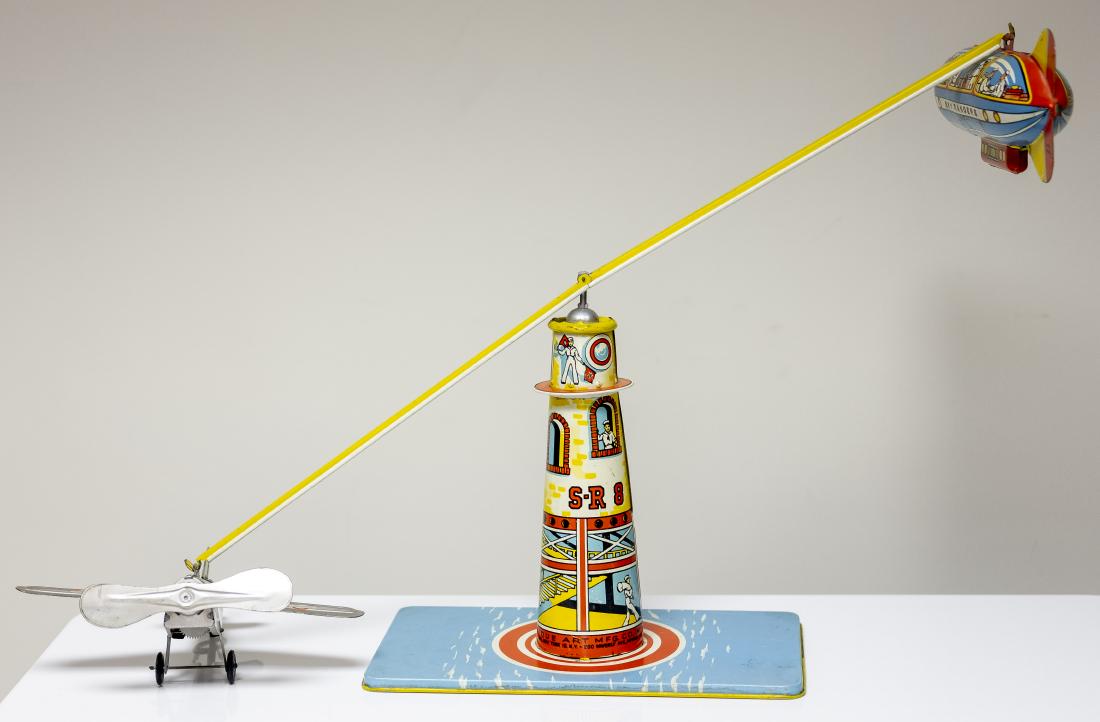 Unique Art Sky Rangers Tin Windup Toy (1 of 2)