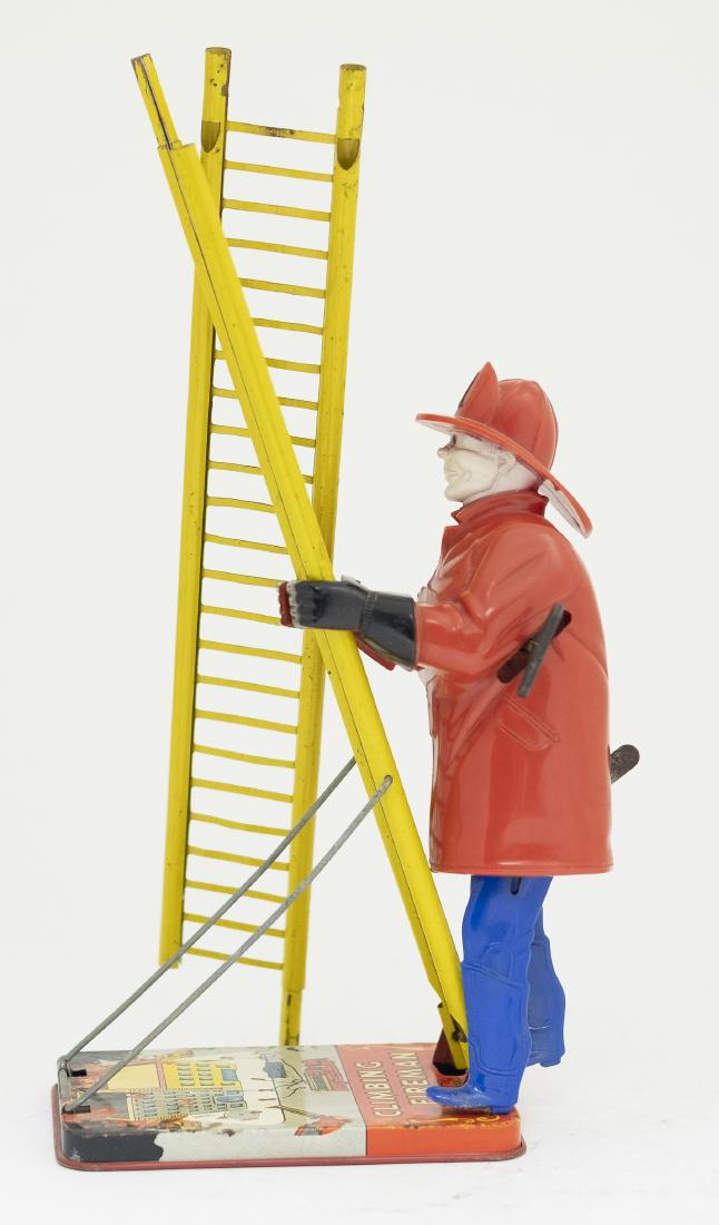 Marx Climbing Fireman Windup Toy (1 of 3)