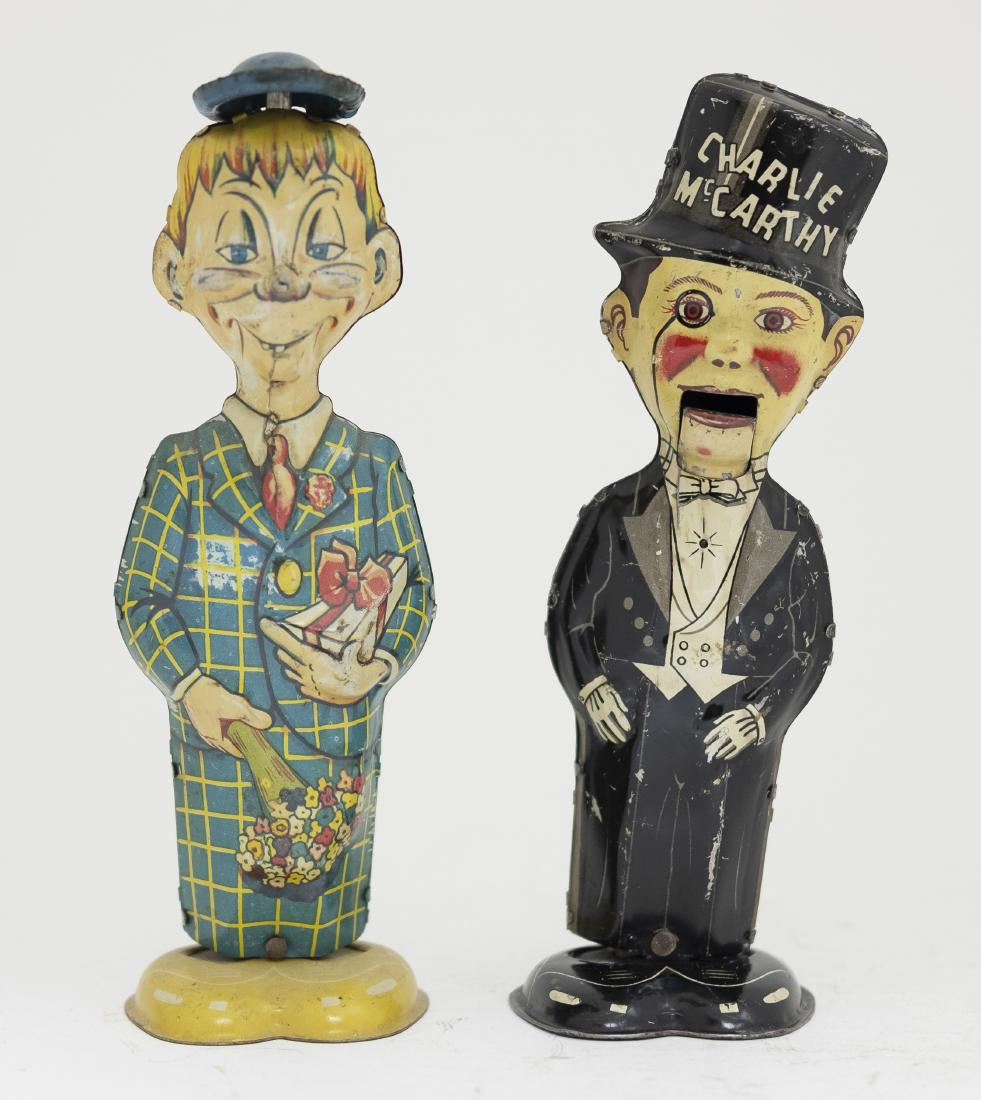 Marx Windup Mortimer Snerd & Charlie McCarthy (1 of 4)