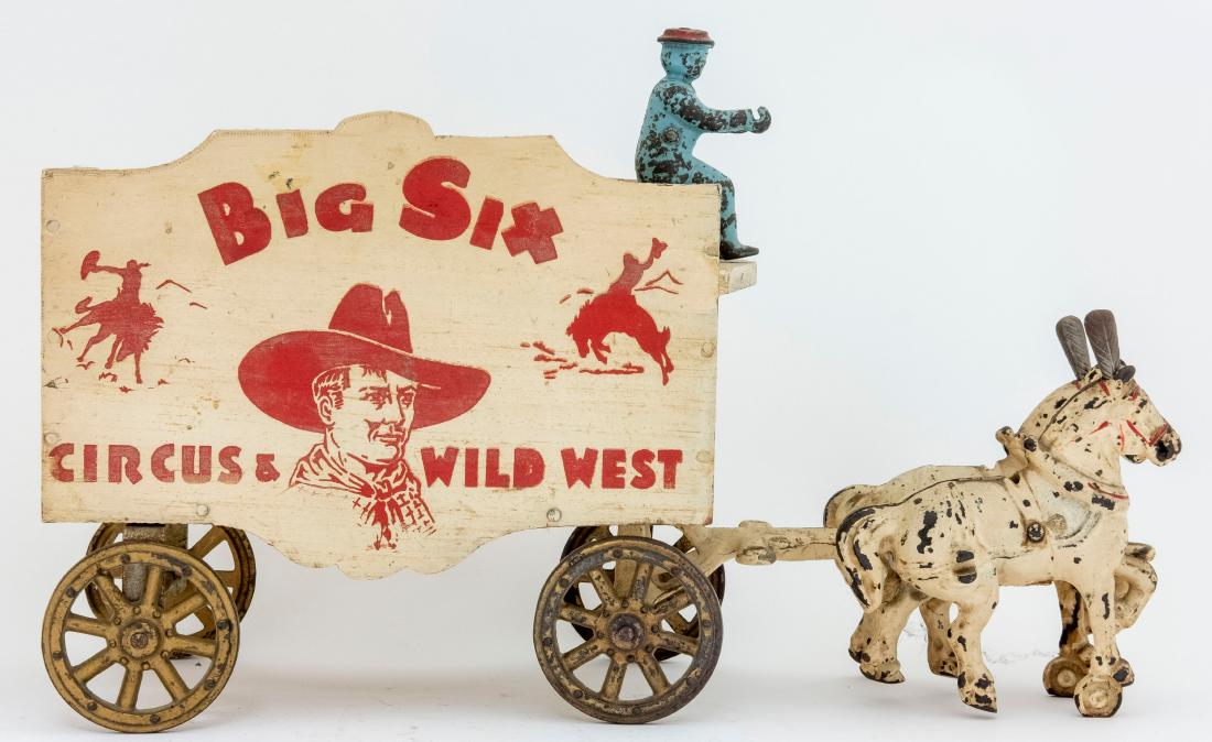 Arcade "Big Six" Horse Drawn Circus Wagon (1 of 1)