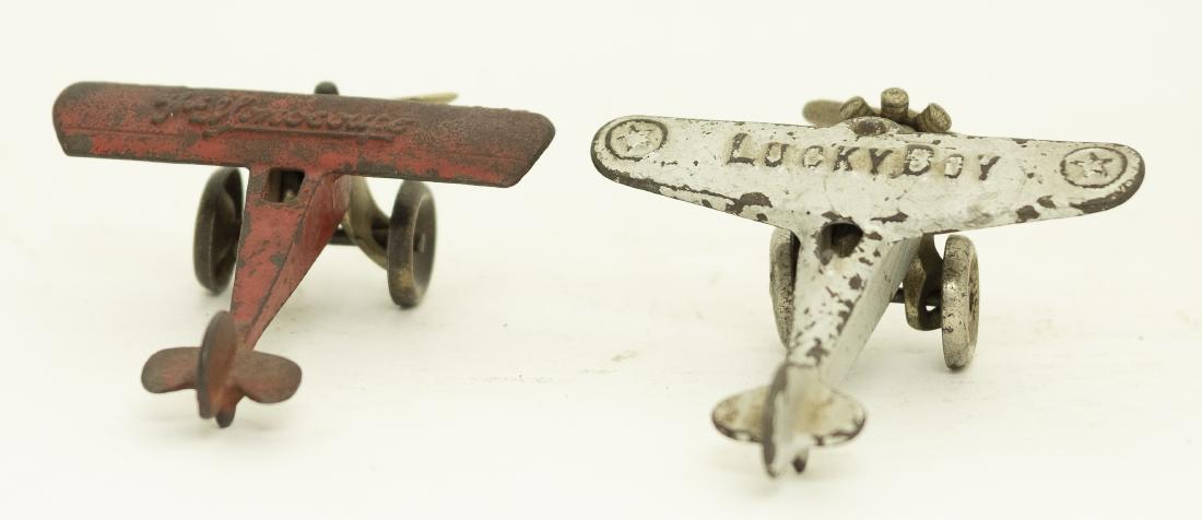 Hubley & Arcade Cast Iron Airplane Toys (1 of 3)