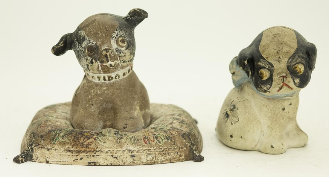 Two Hubley Cast Iron Still Banks (1 of 4)