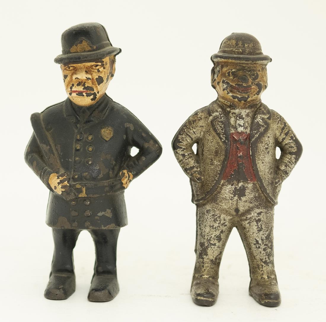 Foxy Grandpa & Mulligan the Cop Cast Iron Banks (1 of 4)