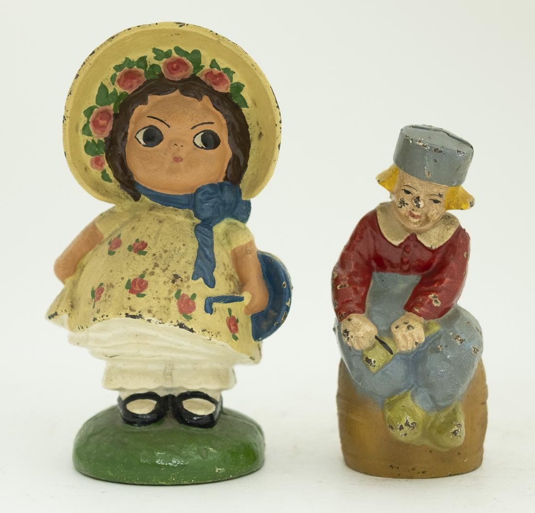 Two Figural Themed Cast Iron Still Banks (1 of 4)