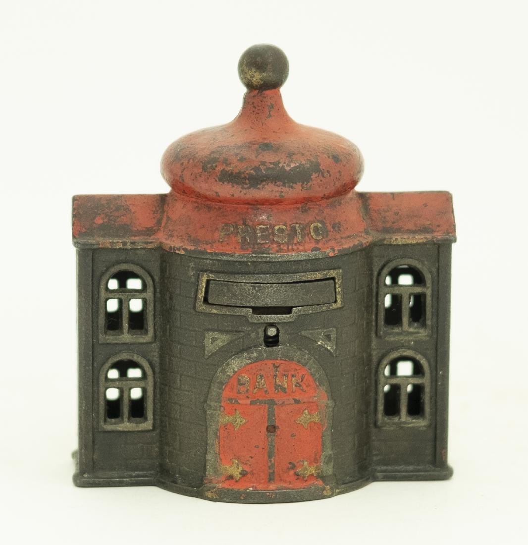 Kyser & Rex Presto Cast Iron Mechanical Bank (1 of 2)