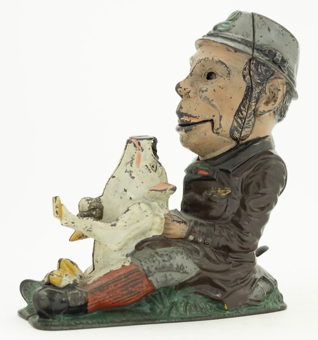Paddy and the Pig Cast Iron Mechanical Bank (1 of 4)