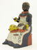 Mammy with Child Cast Iron Mechanical Bank - 2