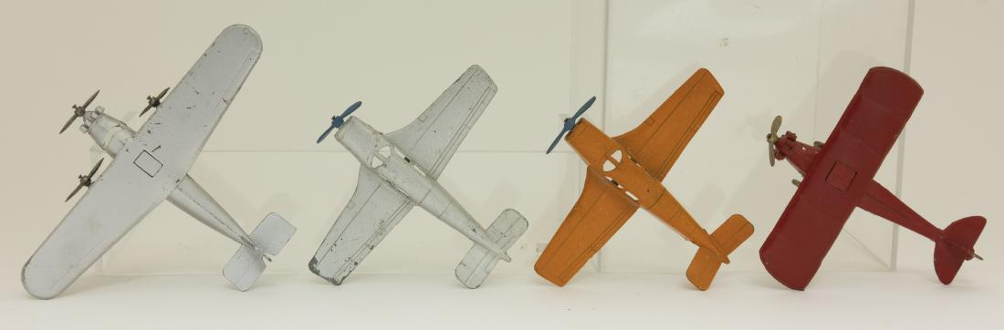 Four Tootsie Toy Airplanes (1 of 2)