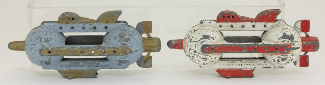 Tootsie Toy Buck Rogers Flash Blast Ships: Made by Tootsie Toy. 5" L. Good to Very Good Condition.