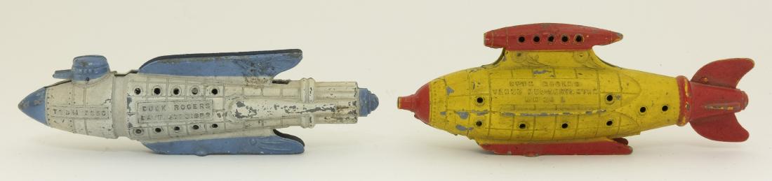 Tootsie Toy Buck Rogers Cruiser & Destroyer (1 of 2)