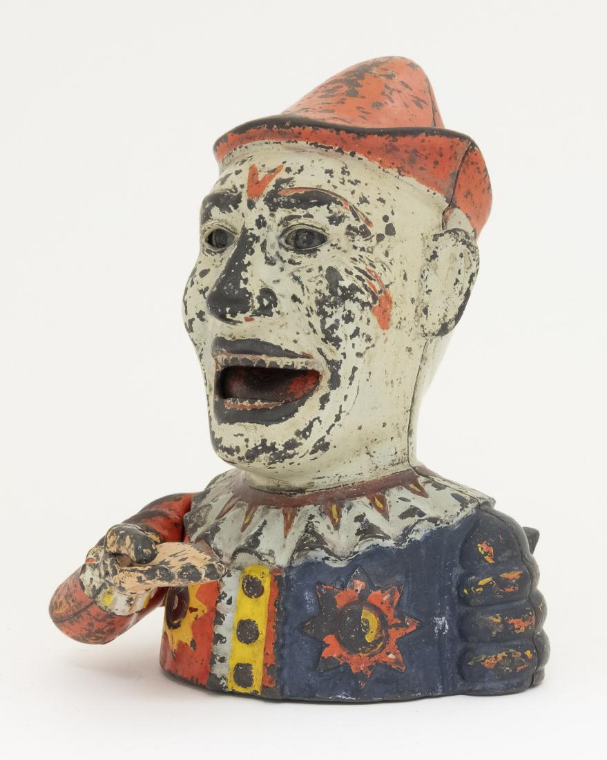 Shepard Humpty Dumpty Cast Iron Mechanical Bank (1 of 3)