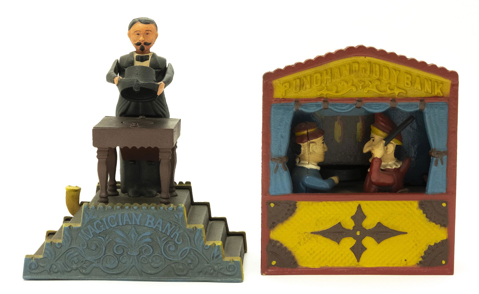 Two Book of Knowledge Mechanical Banks (1 of 4)