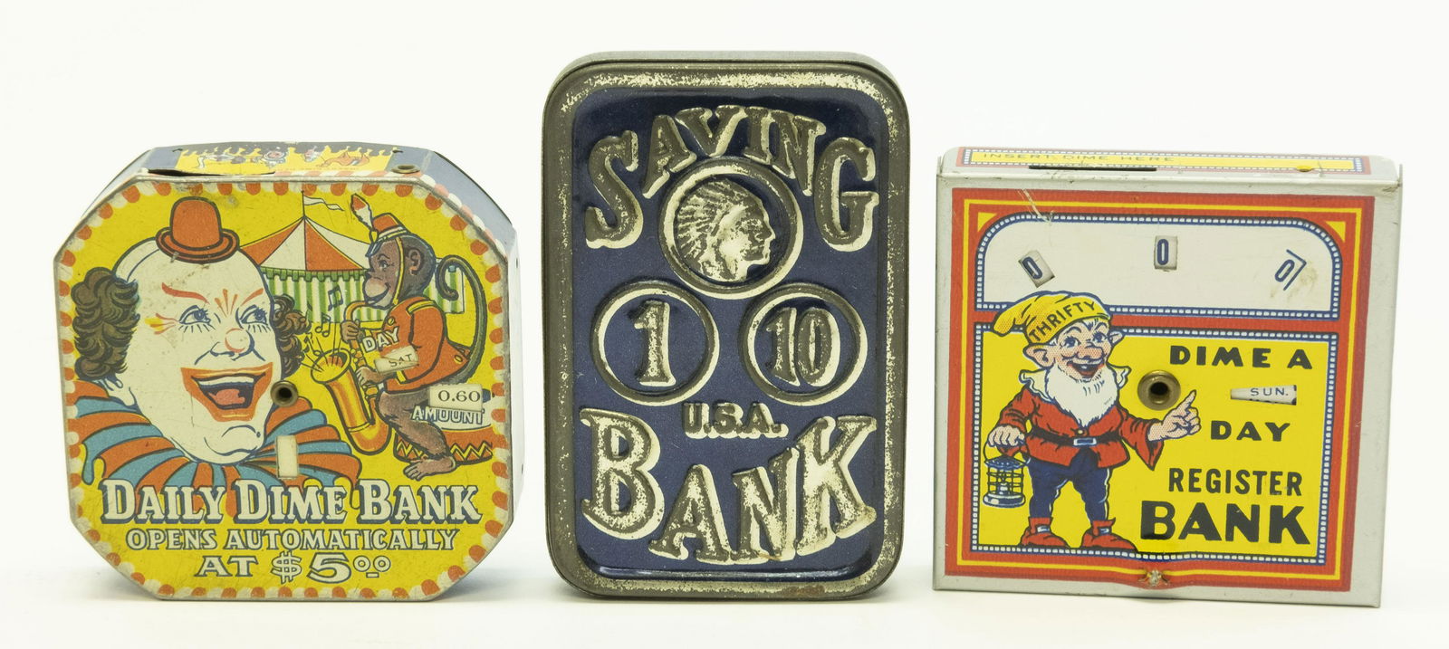 Three Tin Banks (1 of 2)