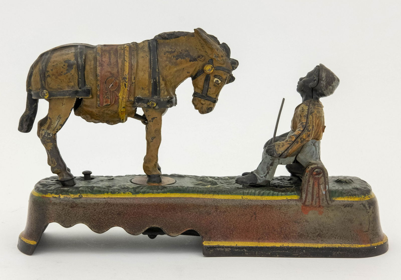 I Always did Spise a Mule, Bench Mechanical Bank (1 of 5)