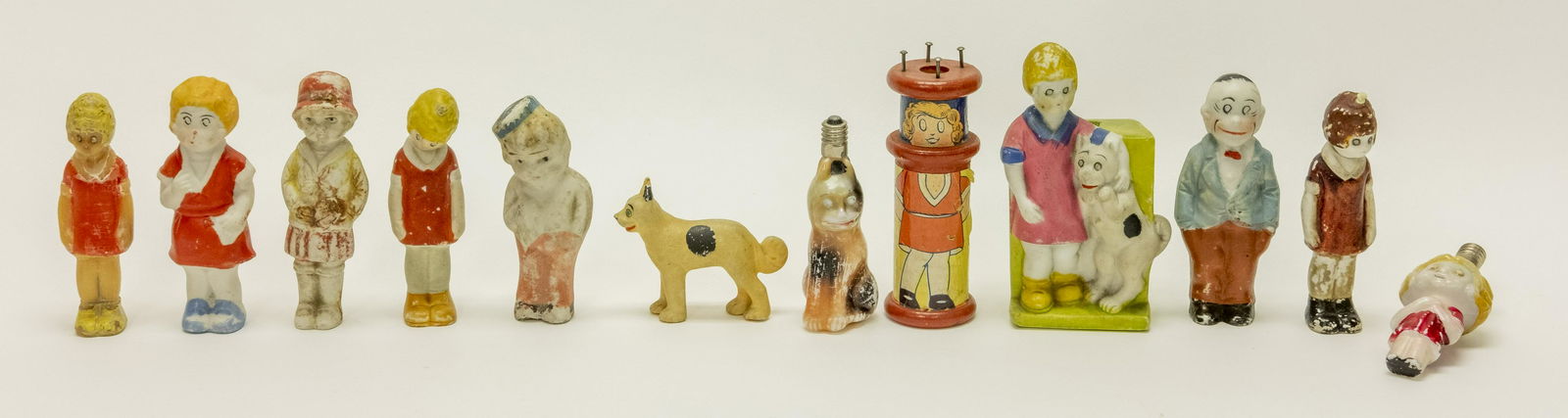 Group of Bisque Comic Characters (1 of 2)