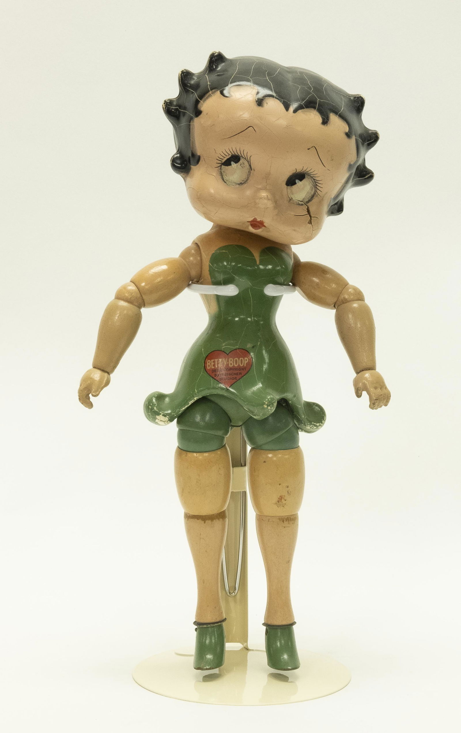 Betty Boop Wooden/Composition Doll (1 of 2)
