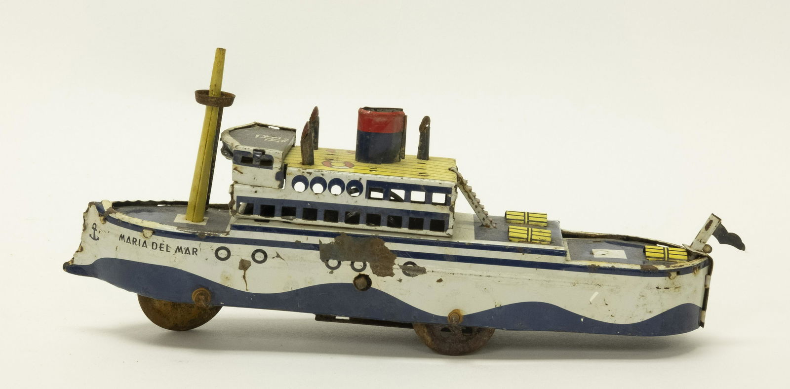 Ship Tin Nickel Toy (1 of 2)