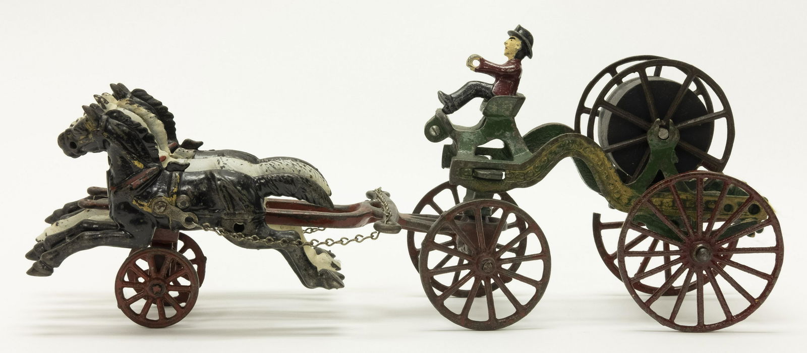 Hubley Hose Reel Cast Iron Toy (1 of 2)