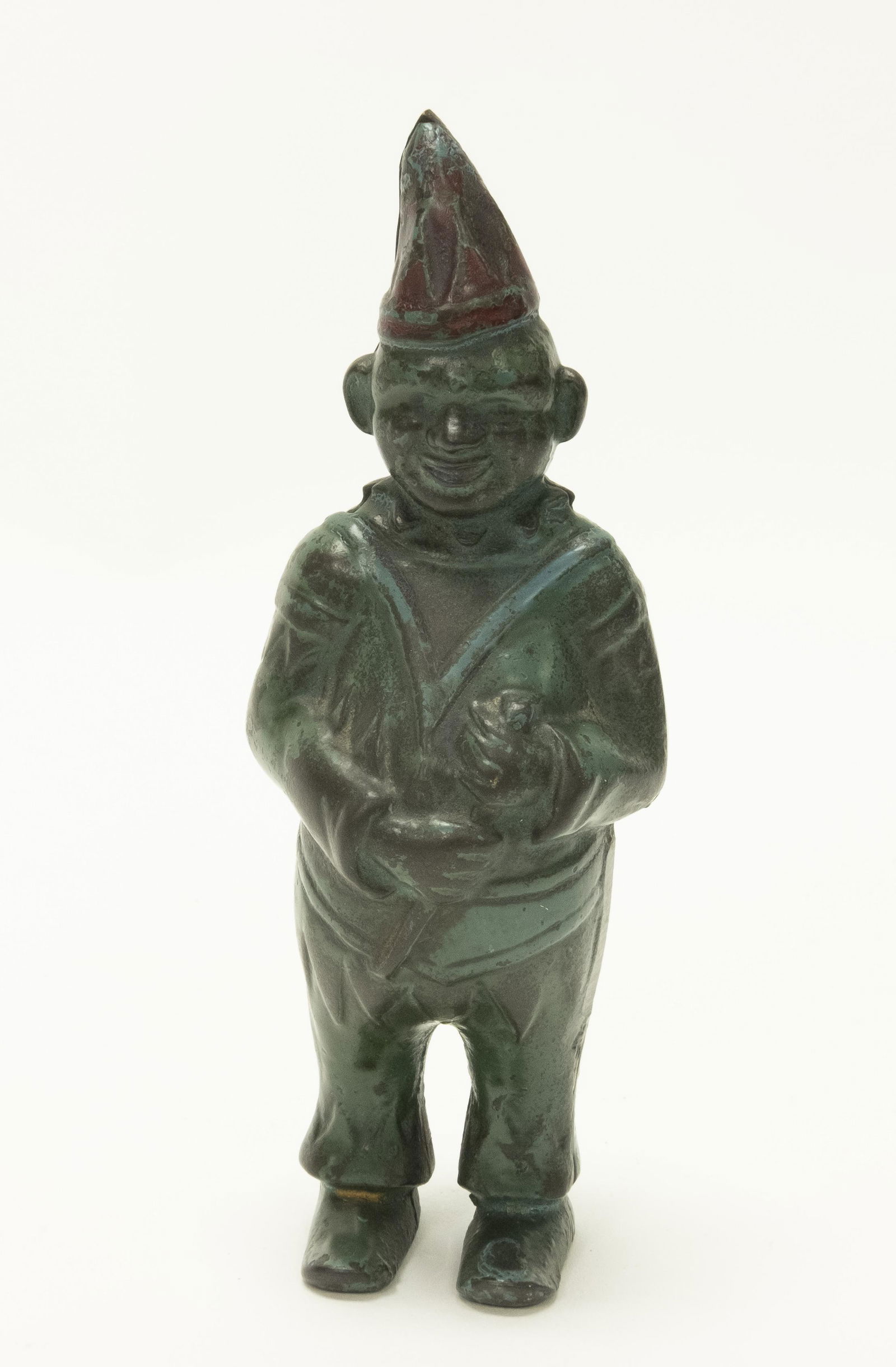 Blue Clown Cast Iron Still Bank (1 of 2)