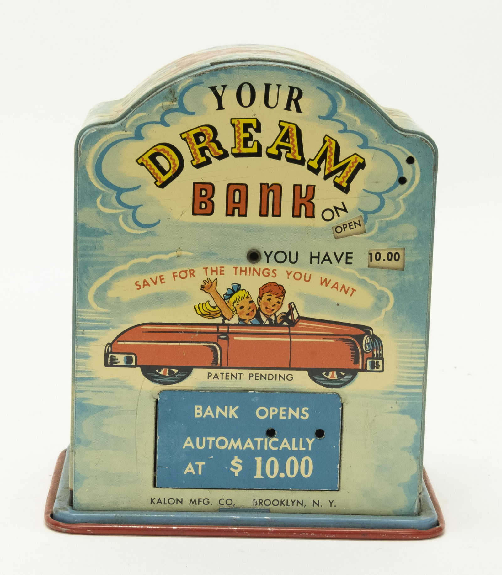Tin "Your Dream Bank" Registering (1 of 4)