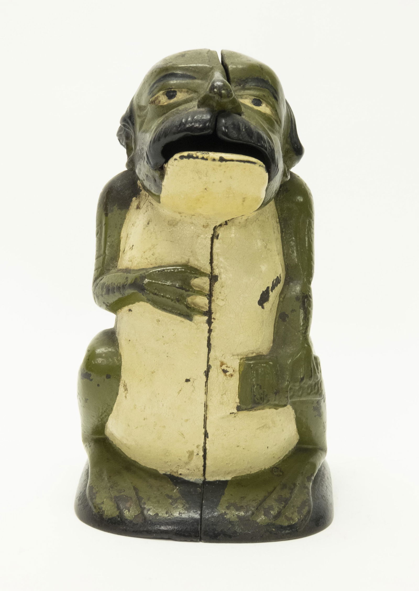 J. & E. Stevens General Butler Iron Still Bank (1 of 4)