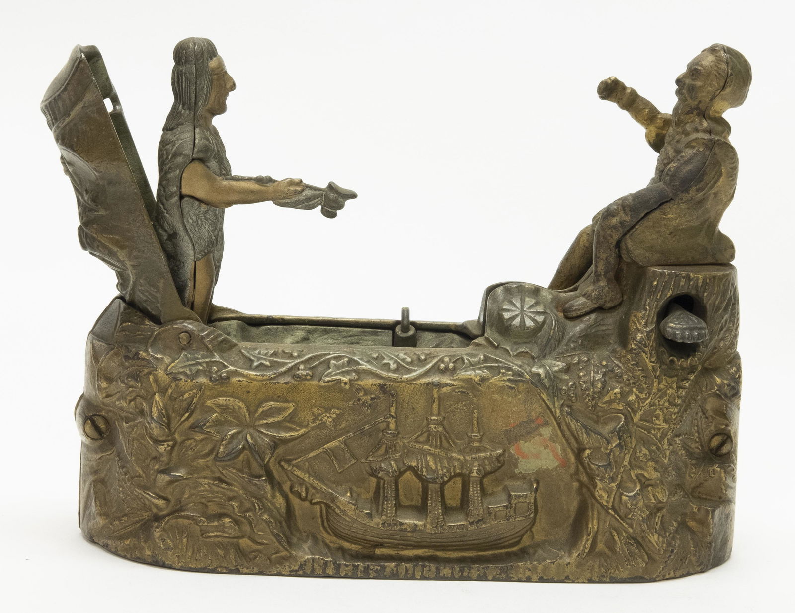 J. & E. Stevens World's Fair Iron Bank (1 of 4)