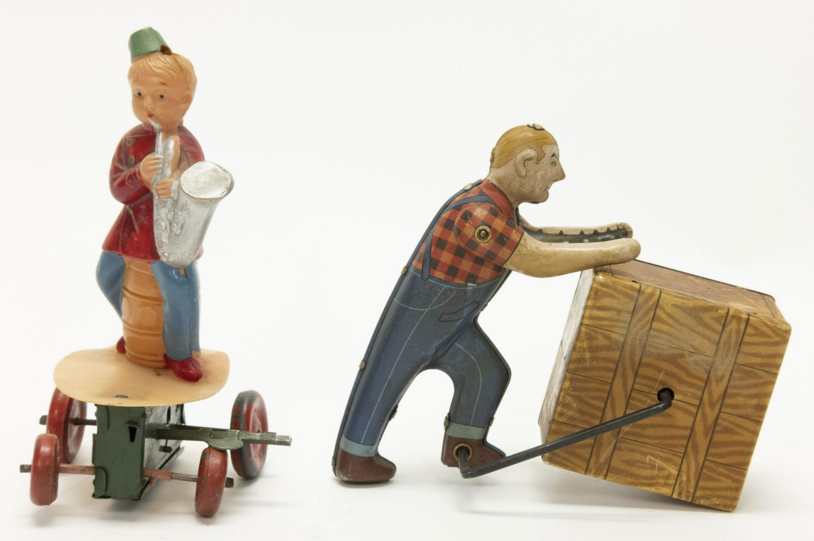 Windup Ruehl Porter & Celluloid Sax Player (1 of 2)