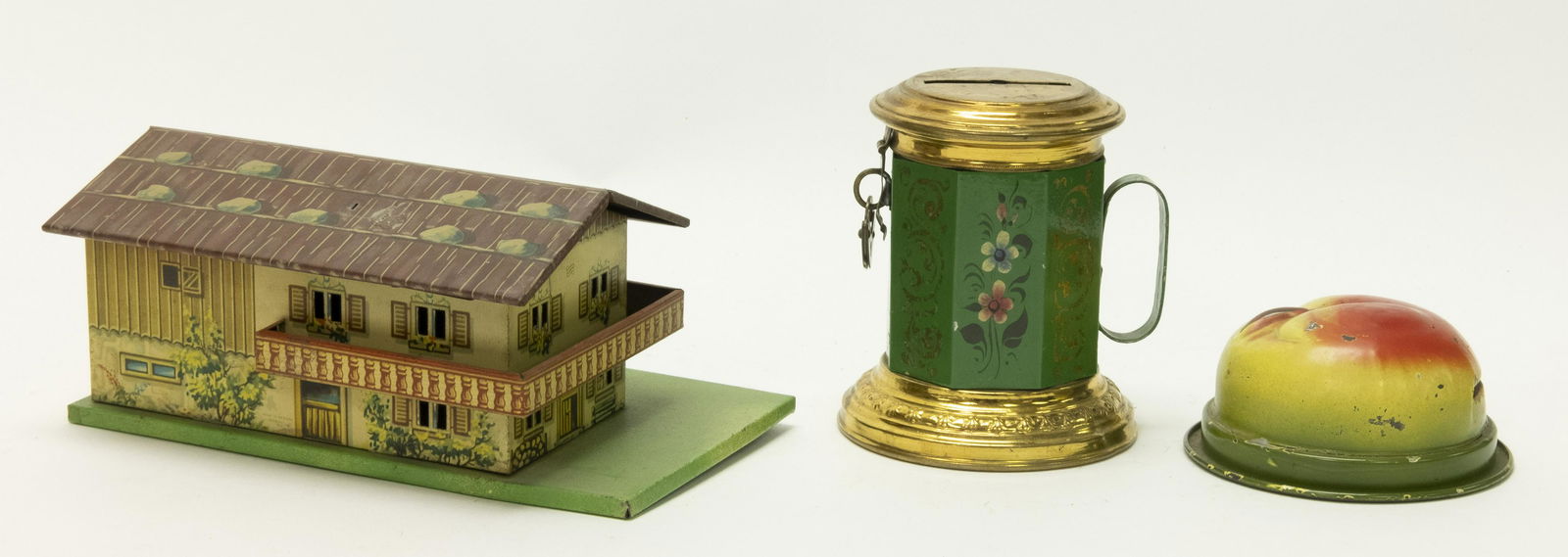 Three Tin Still Banks (1 of 2)